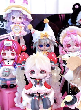 正版魔镜乐园系列盲盒创意玩具潮玩公仔手办可爱桌面摆件礼物女孩