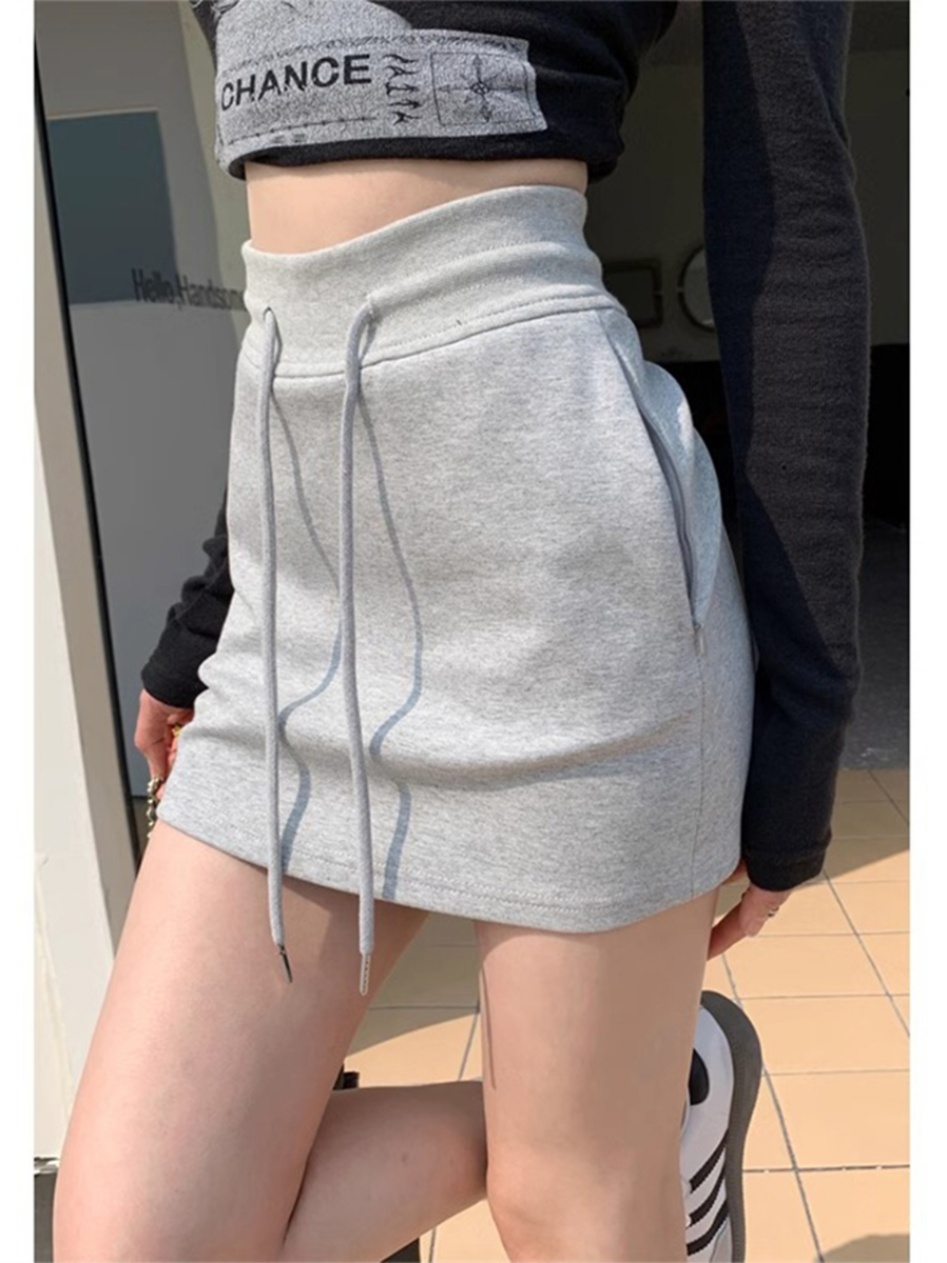 Summer colored skirt, belt bag, mini-skirt, suitable for teen, high waist Summer colored skirt, belt bag, mini-skirt, suitable for teen, high waist