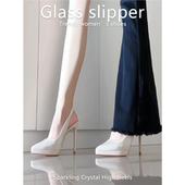 女2025年新款 白色高跟鞋 防水台不累脚包头单鞋 尖头凉鞋 夏季 10cm