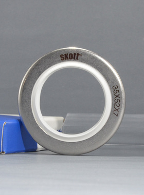 英国进口 白色唇片 食品级FDA轴封 单双唇不锈钢油封密封圈 31-49