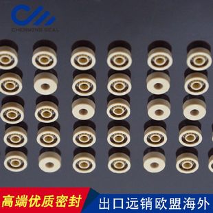 14点胶机泛塞封进口高分子聚合物压电阀色谱柱塞泛赛密封圈 轴用0