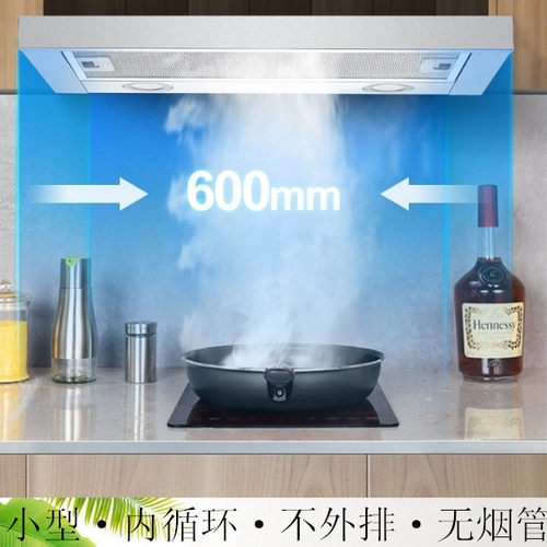 小型单身公寓迷你内循环不外排无烟管抽油烟机烧烤油炸除油烟商用