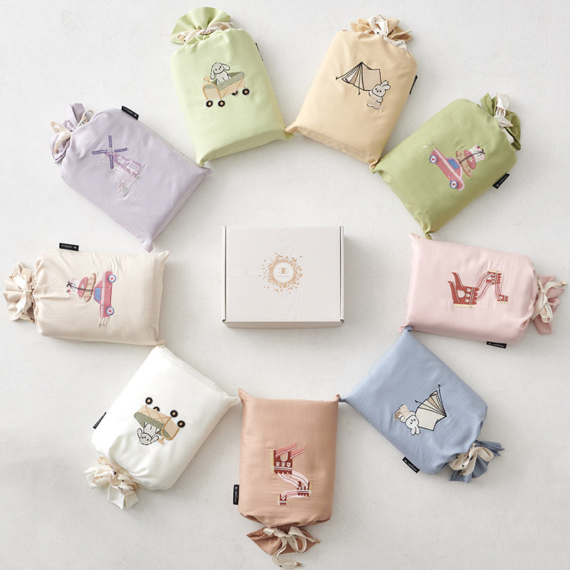 LeenvA类标准全棉抗菌夹棉款睡袋