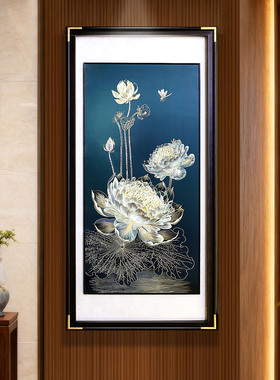 瑞家禾玄关铜雕画走廊过道挂画