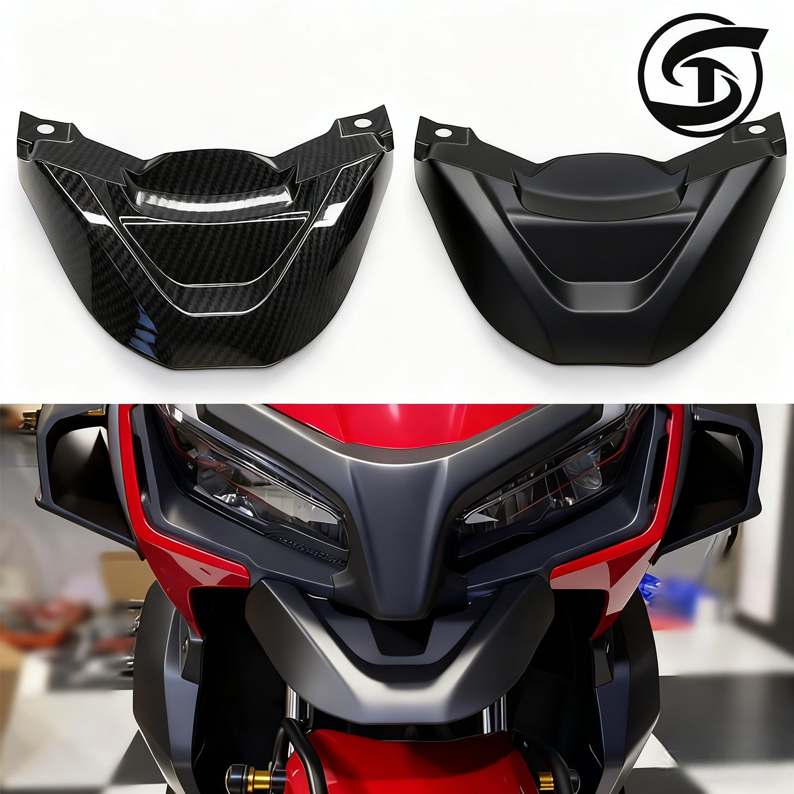 适合改装车头鹰嘴前鸟嘴前大灯