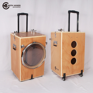 架子鼓爵士鼓 STREET CAJON BH街鼓 DRUM 免组装 TRAVEL SET 便携式