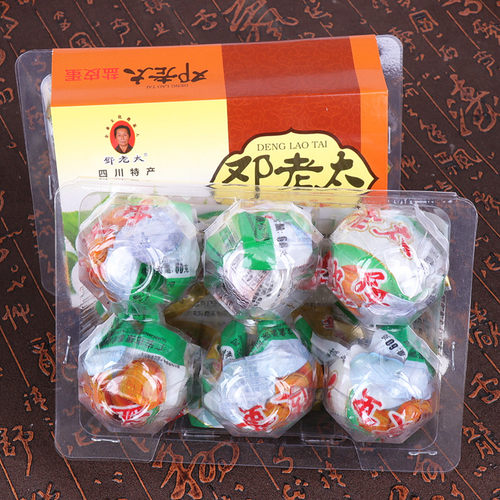 四川特产广安邓老太皮蛋300克/盒
