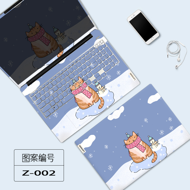 适用联想拯救者Y9000P2022可爱卡通贴Y7000P笔记本R7000电脑贴膜