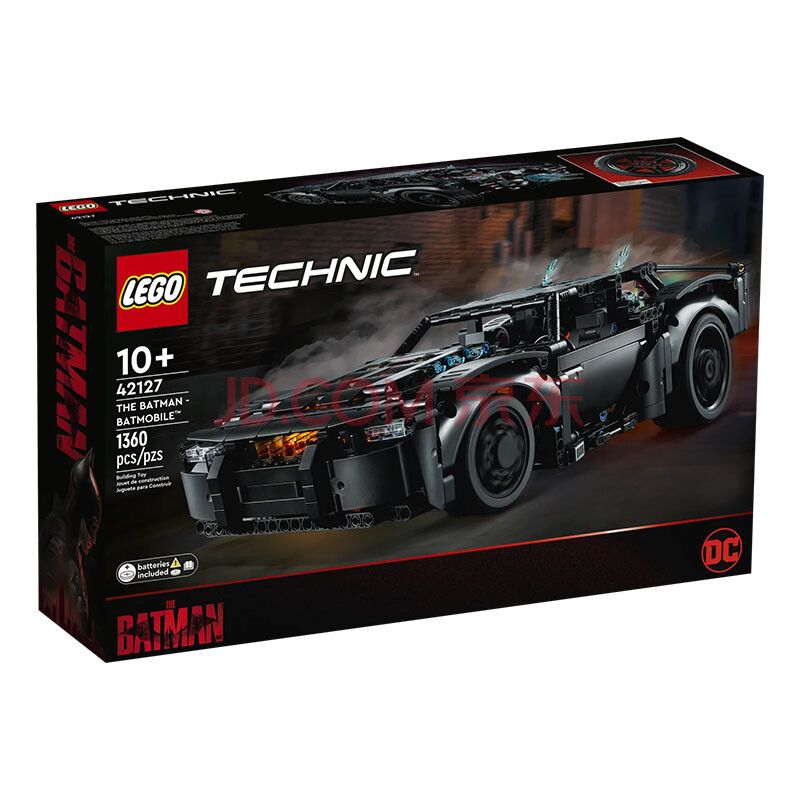 LEGO 乐高 TECHNIC 机械组/科技系列  42127 蝙蝠侠 蝙蝠战车