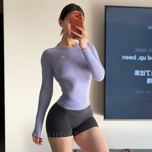 甜梨 Unified刺绣oner健身短裤显臀瑜伽健身运动提臀速干磨毛裤女