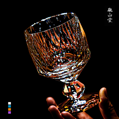 欧式万花筒优质水晶红酒杯礼物杯