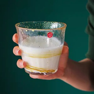 ADERIA日本石冢硝子津轻玻璃杯水杯星空酒杯威士忌杯子情人节礼物