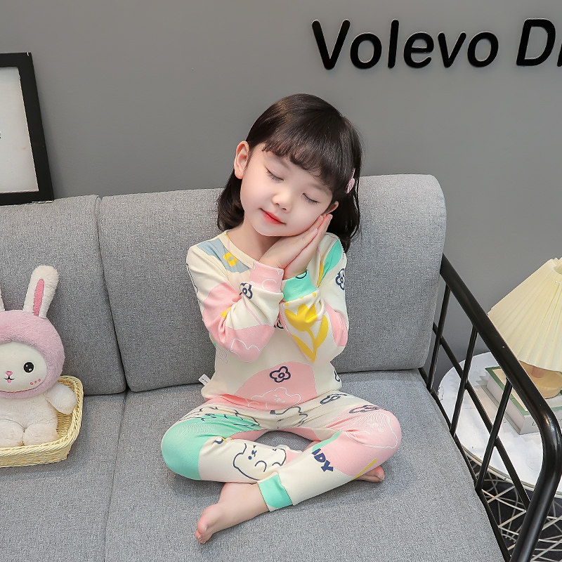 女童秋衣秋裤春秋长袖儿童内衣纯棉套装小女孩宝宝分体睡衣秋冬季,童装/婴儿装/亲子装,家居服套装,淘宝优惠券,粉丝福利购,淘宝优惠卷