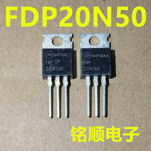 新货 FDP20N50 场效应管20A/500V  TO-220封装