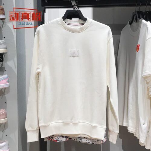 耐克男春季运动休闲纯色套头卫衣