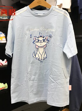 阿迪达斯三叶草女装2025夏款落肩袖舒适休闲T恤短袖KC3098 KC3099