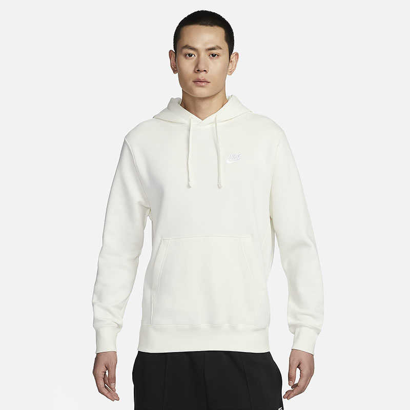 Nike耐克男子春季款Sportswear Club Fleece加绒连帽衫BV2655-134