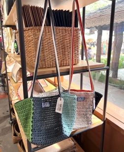 [现货]泰国正品代购钩织Goodgoods托特手提单肩挎包包