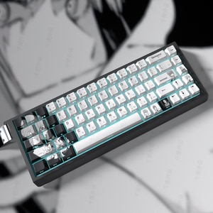 玛奇玛原厂侧刻键帽适配wooting60美加狮68艾石头nd63/Ez63键盘帽