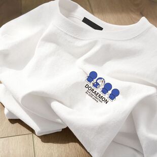 海外订单外贸撤回尾货~纯棉白色短袖t恤男女夏季宽松百搭半袖上衣