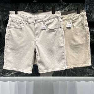 欧货高端夏季男士牛仔短裤薄款