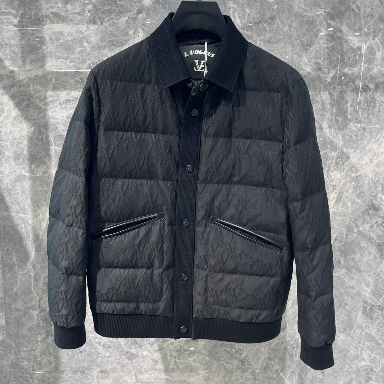 欧货高端秋冬季男士羽绒服修身