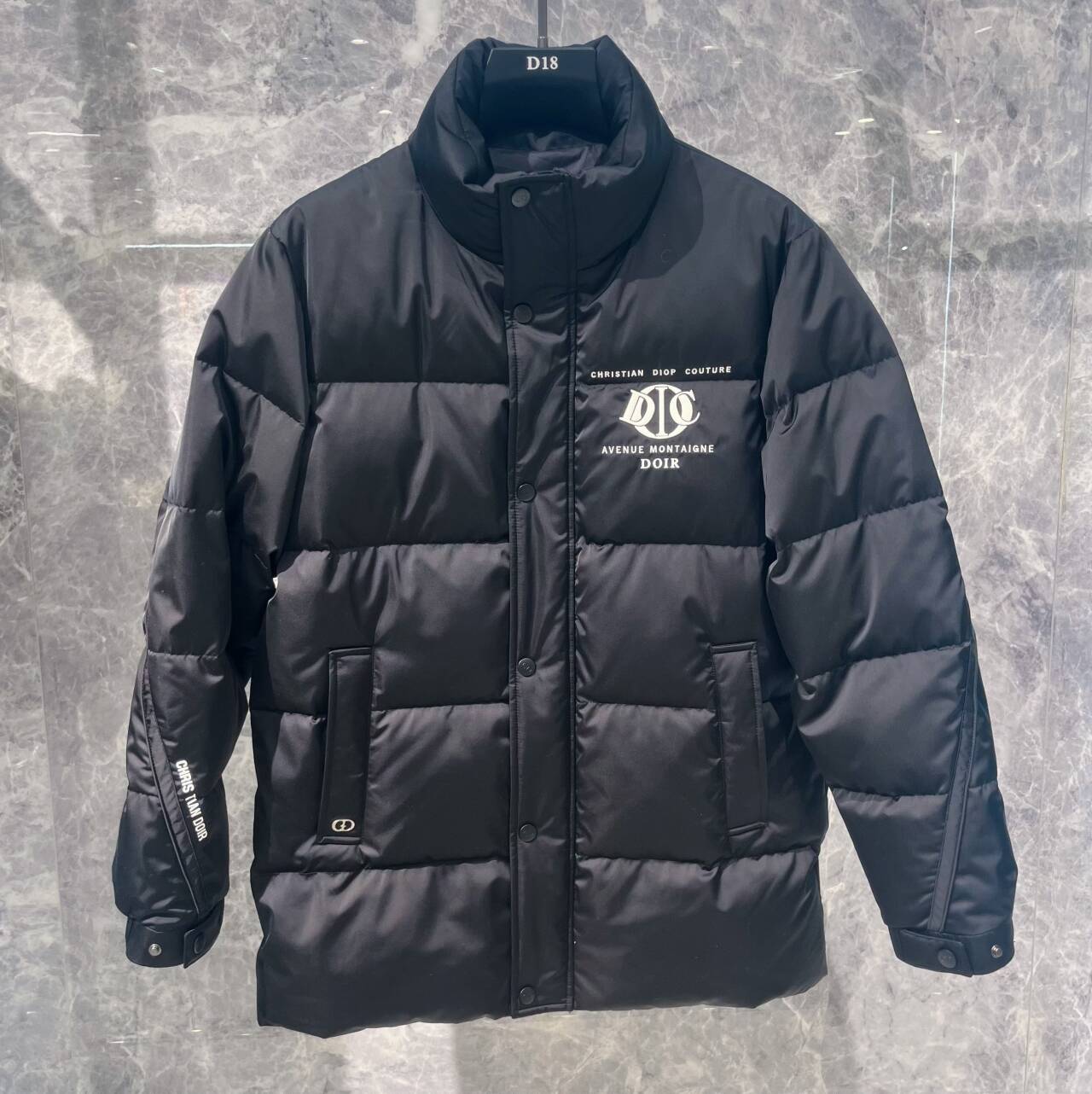 欧货高端冬季男士羽绒服中长款