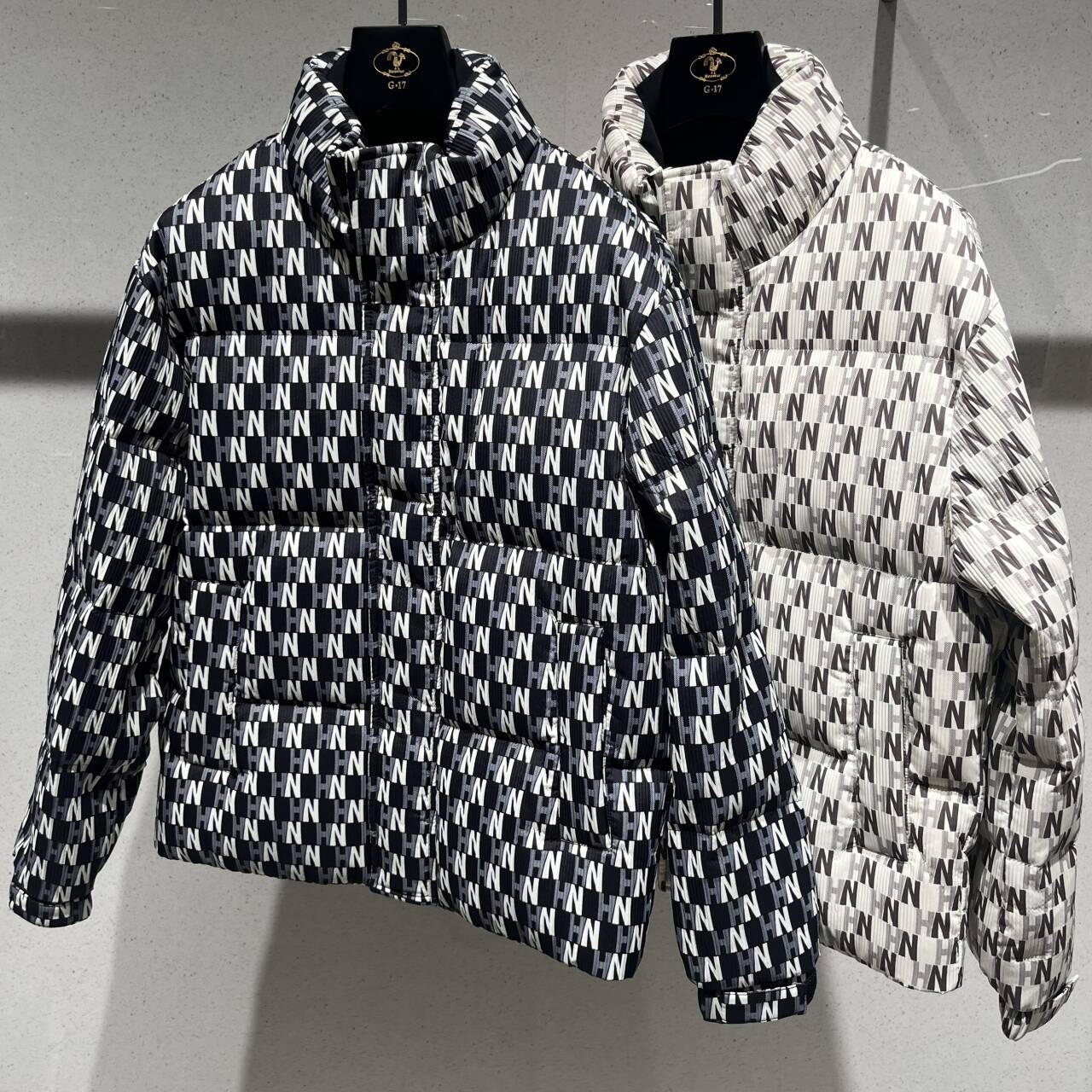 欧货高端冬季男士羽绒服90白鸭绒