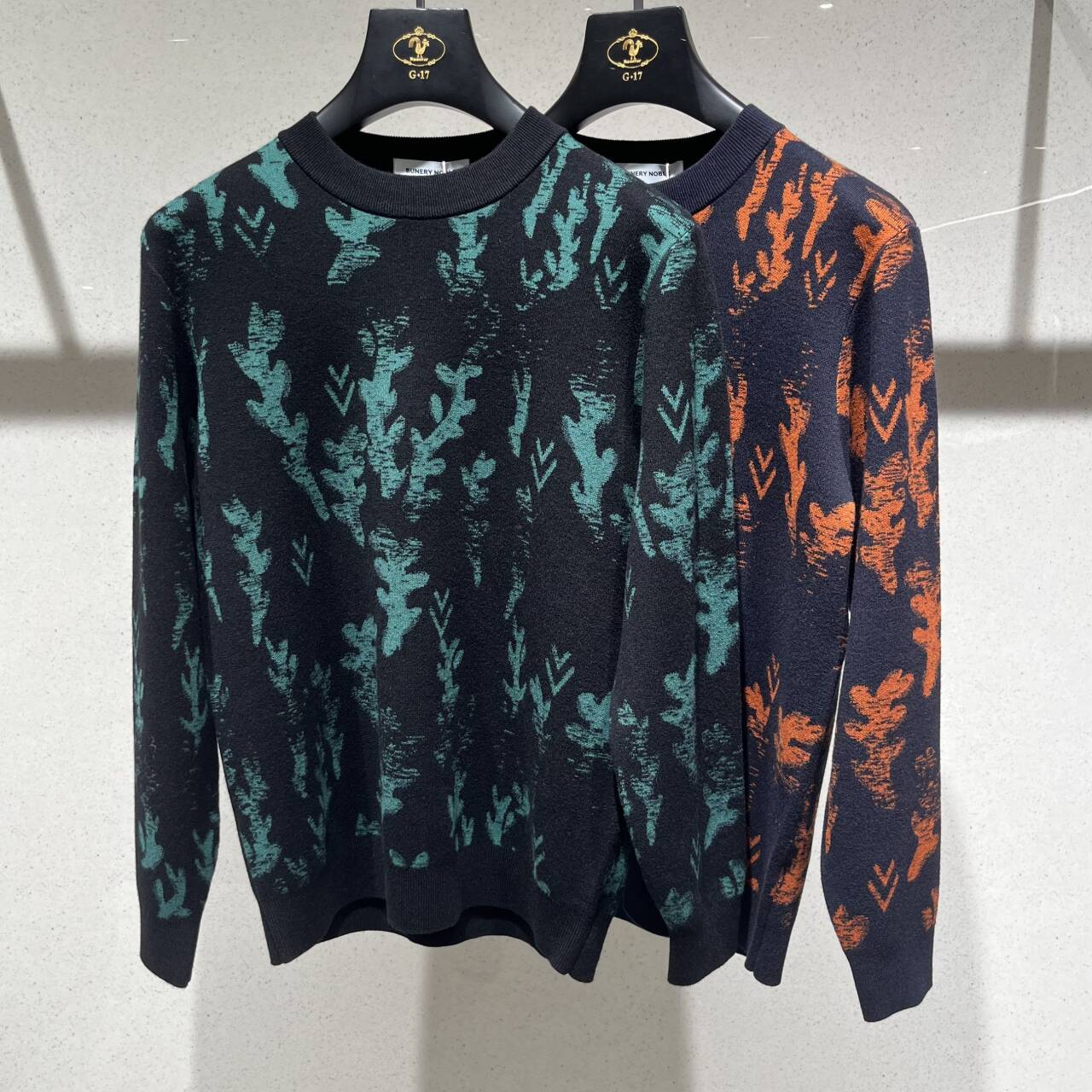 欧货高端秋冬季男士长袖羊毛衫