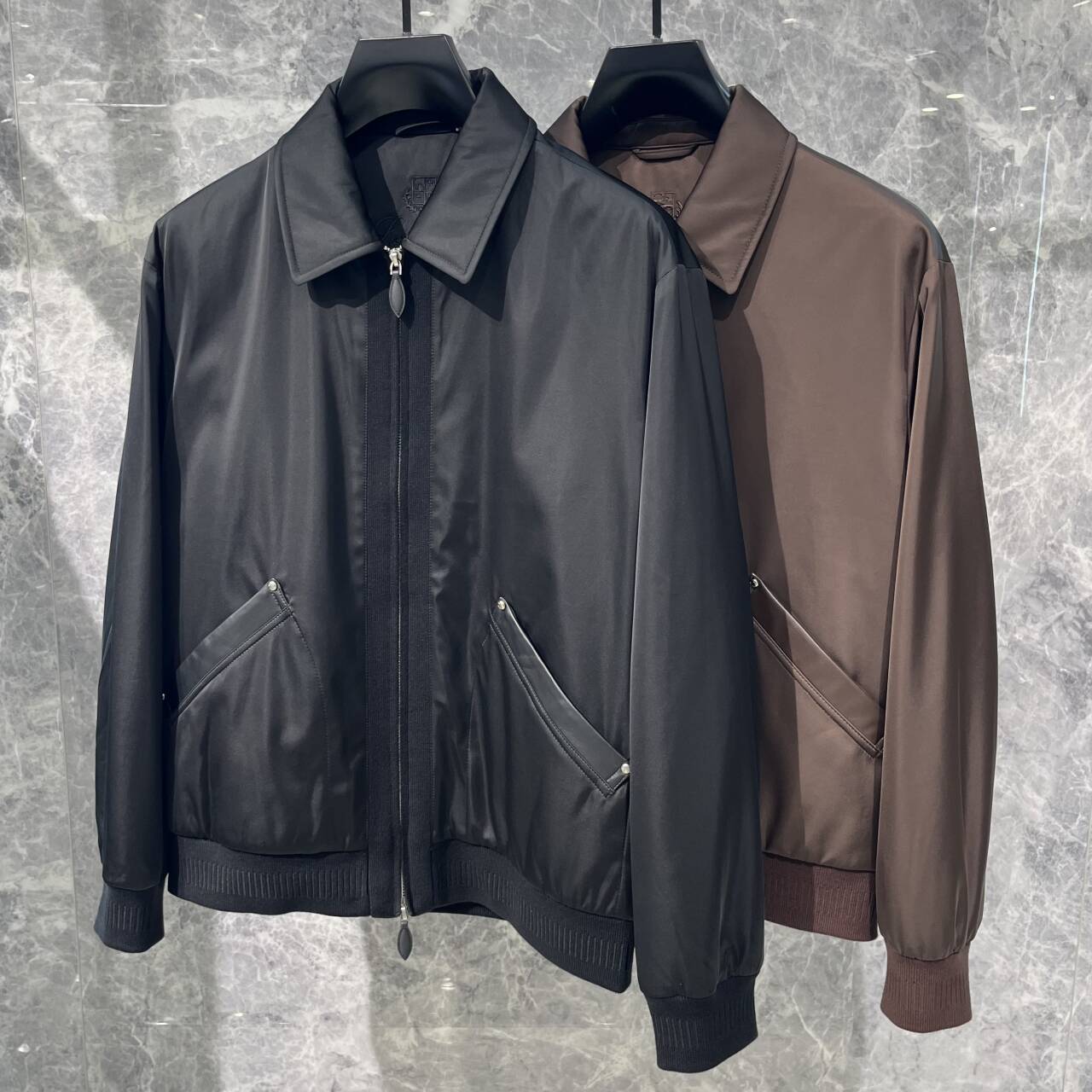 高端秋冬季男士轻奢商务羽绒服