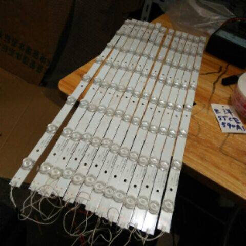 发货是通用灯条配好线测试好一套发货，59CM长