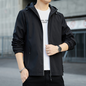 2024春秋新品店主风棒球服教练服日系休闲连帽夹克男潮流图片