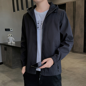 2024春秋新品店主风棒球服日系休闲连帽夹克男潮流外套 JK201-p65图片
