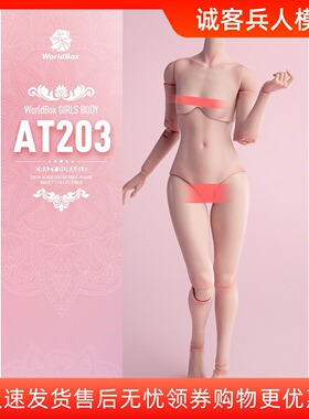 Worldbox AT201 AT203 耐操1/6女素体 模特版 白肤浅麦色关节可动