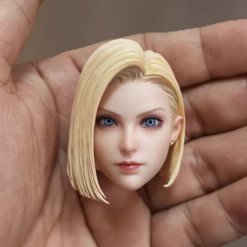 现货1/6兵人头雕吉莉可动眼