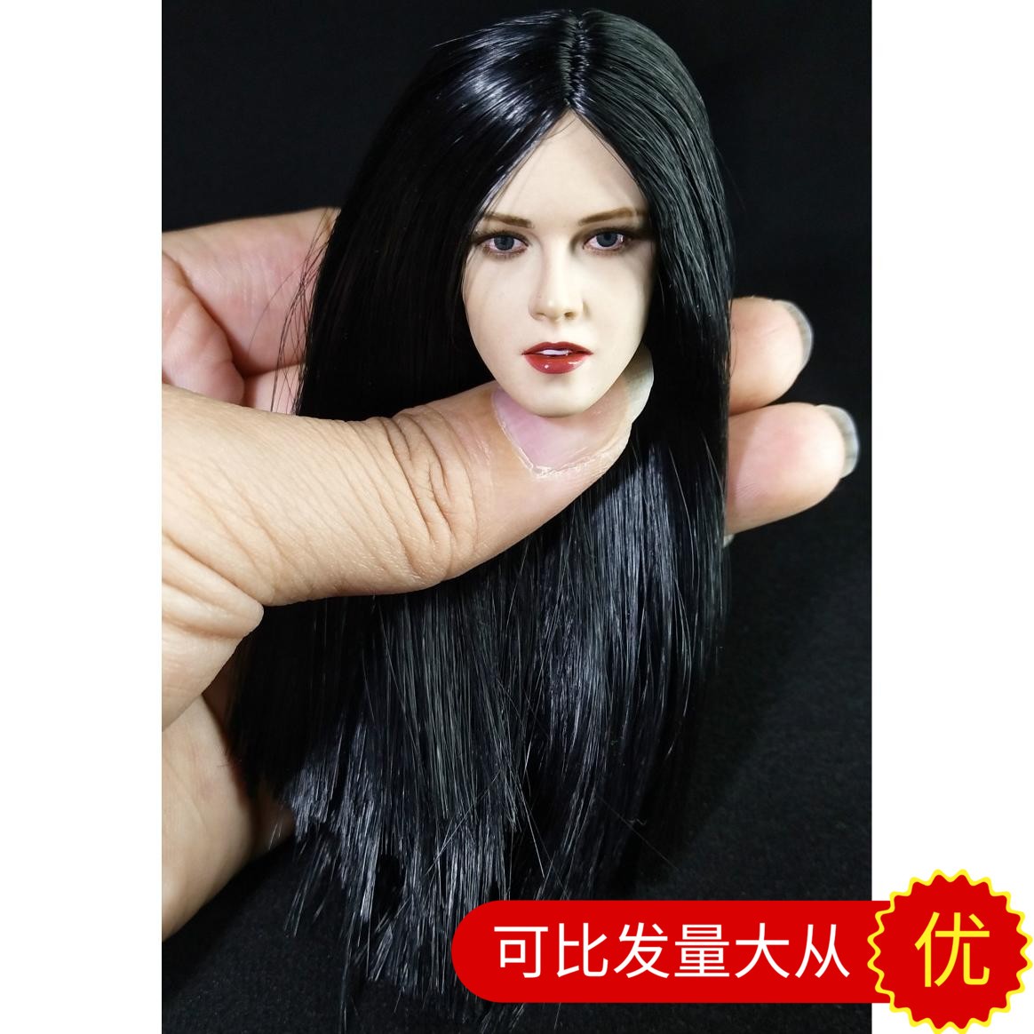 现货Xytoys 1/6欧美美女 克里斯汀·斯图尔特 头雕适合岚包胶素体