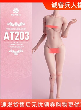Worldbox 1/6兵人 女素体 模特版 AT201 AT202 AT203 关节可动