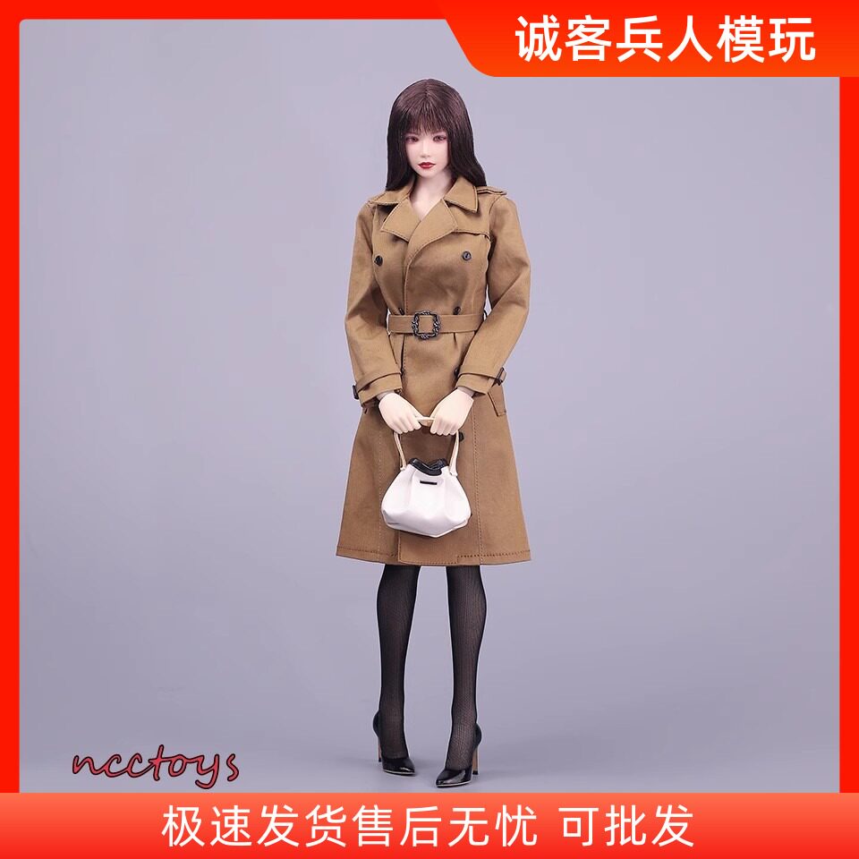 1/6女兵人CCN6023女风衣外套图片