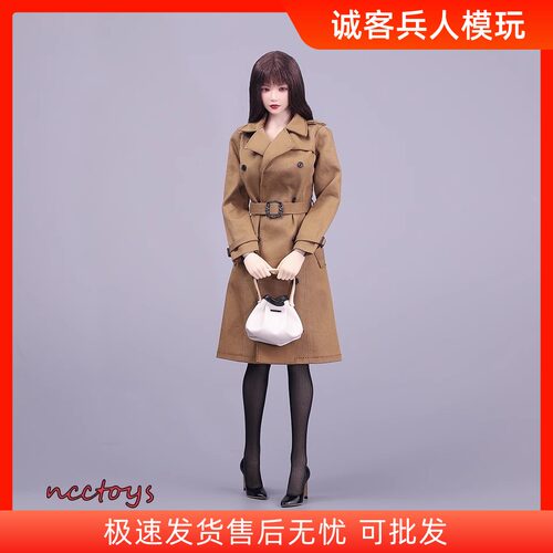 1/6女兵人CCN6023女风衣外套