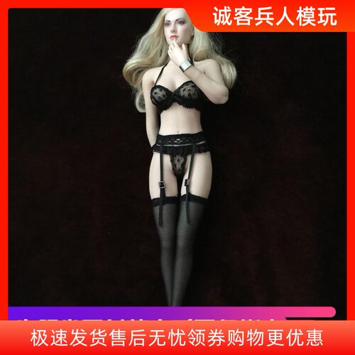 1/6女兵人衣服1:6钢骨女兵人内衣内裤丝袜适合 hotstuff ph大中胸
