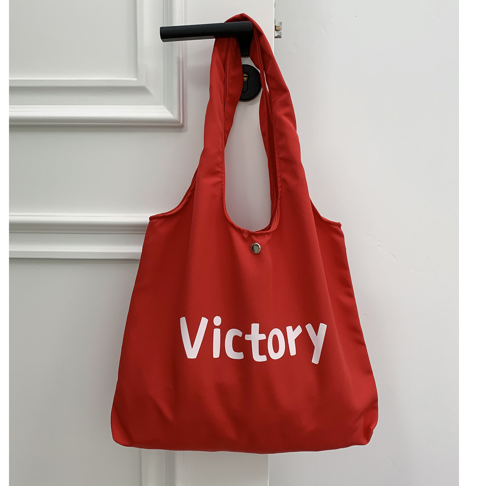 2026新款韩系ins大容量字母时尚日常通勤百搭单肩帆布包