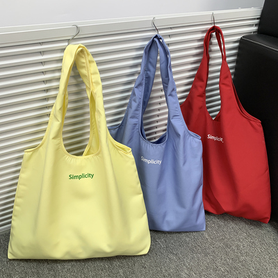 2025年新款帆布包学生旅行大容量