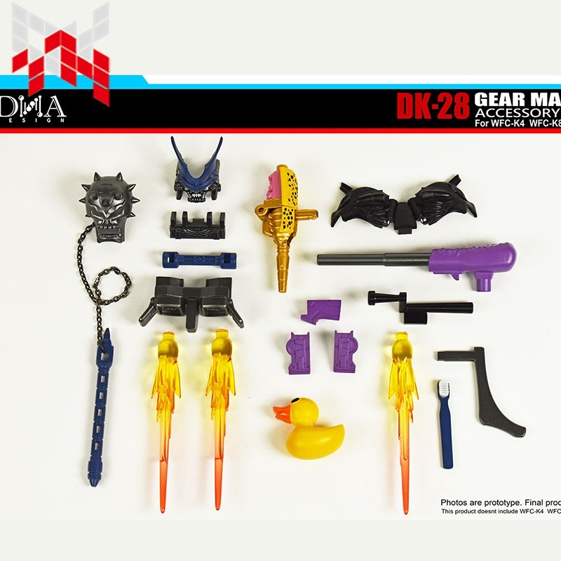 第三方DNA DK-28 dk28 王国 猩猩队长/霸王龙/黄豹配件包现货