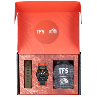 CASIO卡西欧自由之魂联名款 6900TFS 登山光能电波户外运动男表PRW