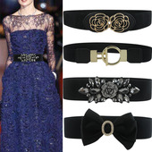 腰带女2025新款 饰连衣裙简约百搭韩国大衣风衣皮带宽松紧束腰封 装