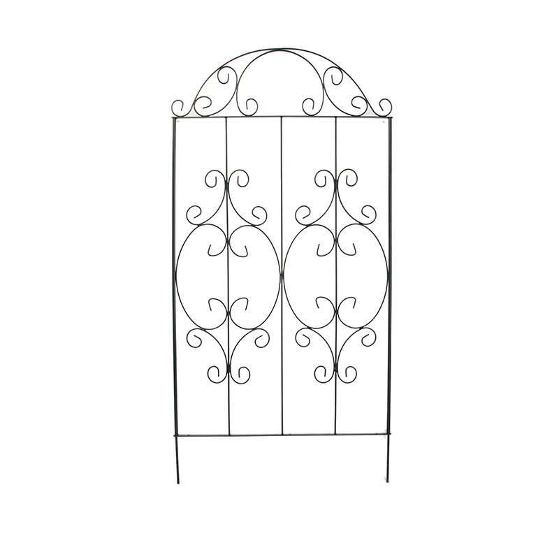 铁艺隔断爬藤架攀爬花支架爬藤支架花盆支架铁线莲爬藤花架花支撑