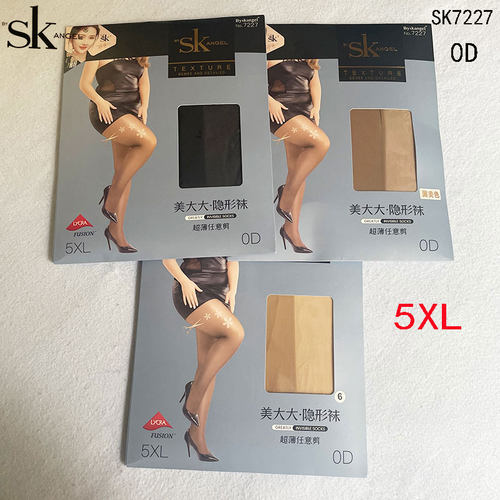 超薄款美腿袜包芯丝不掉档自然肤