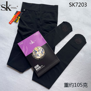 SK7203慕斯肌底袜秋冬新黑色肤连裤 袜收腹提臀显瘦打底加厚女袜子