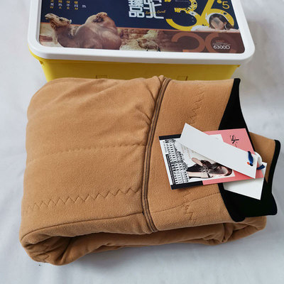 SK9972驼绒棉裤冬季加绒加厚多层黑色踩脚裤女外穿美腿保暖打底裤