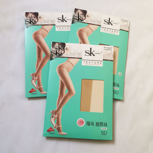 SK8351爆珠翘臀美腿袜